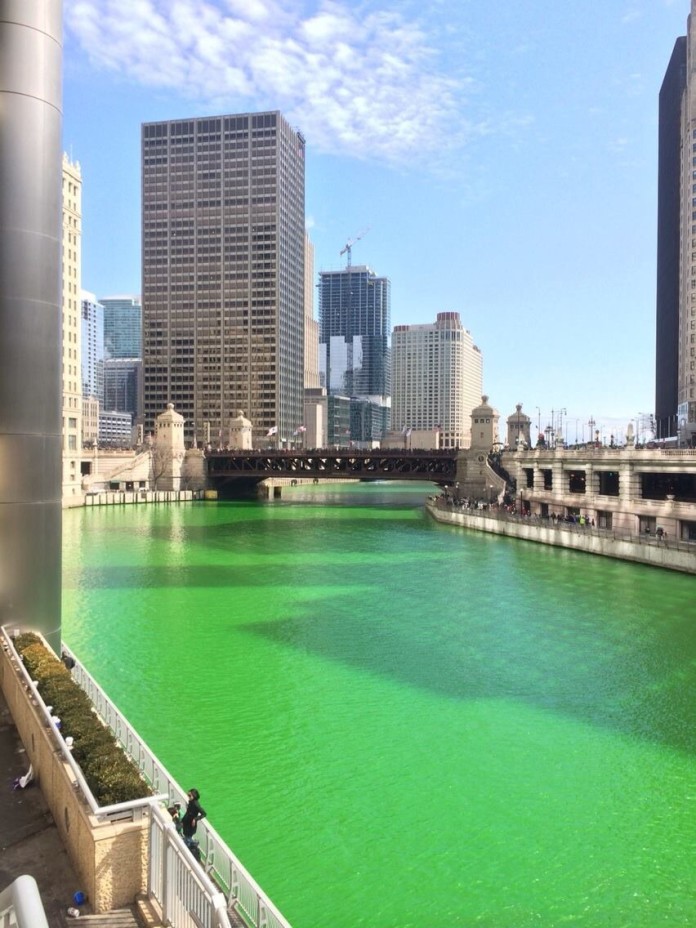 Why is the Chicago River Turning Green Every Year?