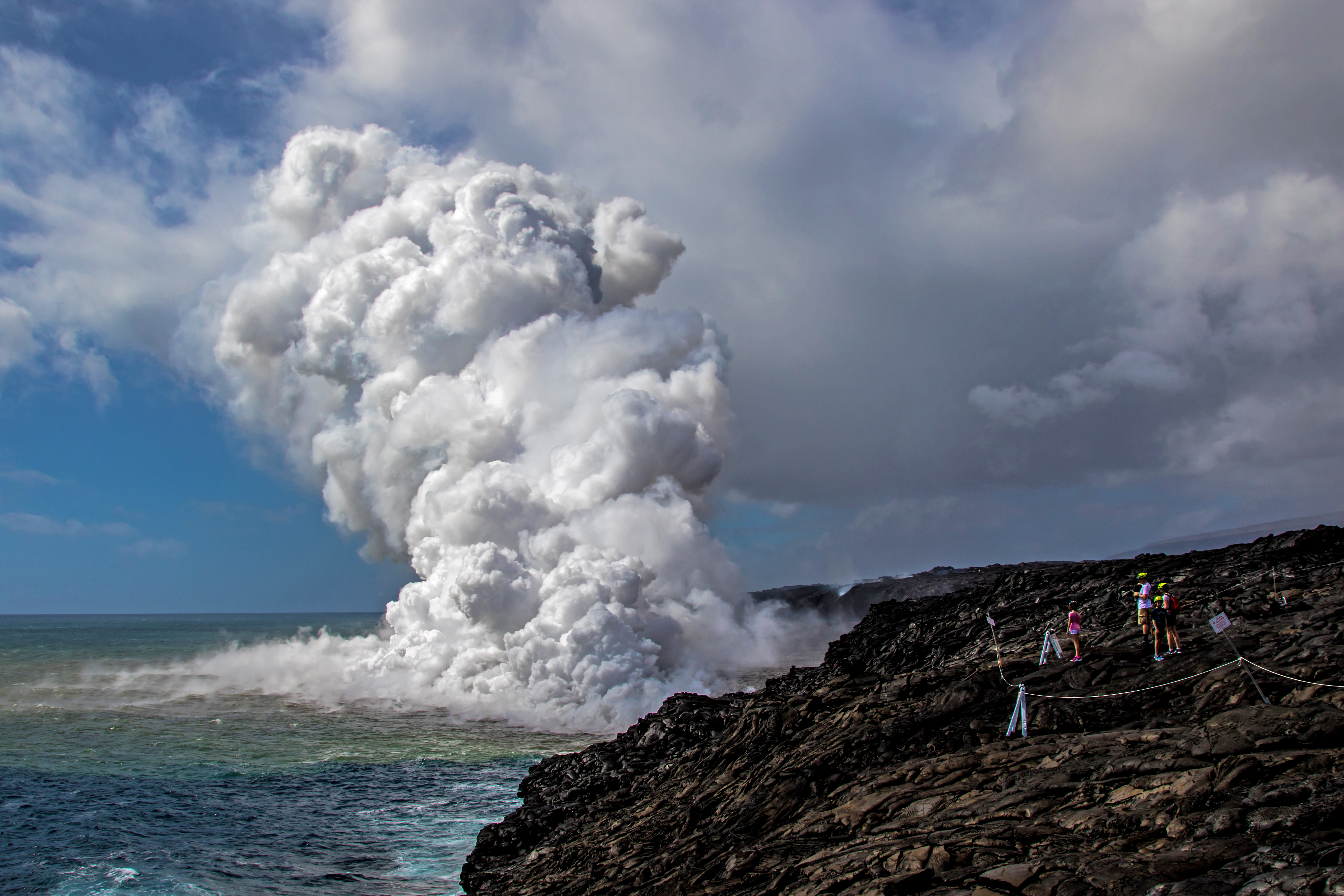 Objek Wisata Lava Panas Di Hawaii
