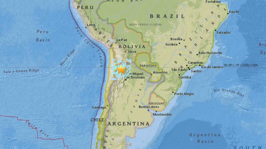 Geological unrest M6.3 earthquake hits Argentina, Sinabung (Indonesia