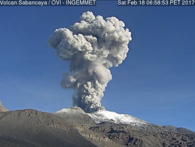 sabancaya eruption