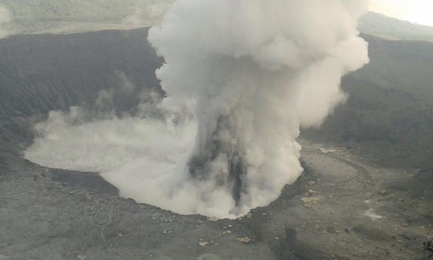 Poas eruzione aprile 2017