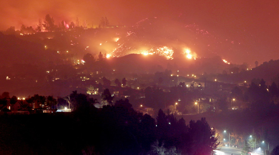Ferocious Canyon Fire in California forces evacuation of ...
