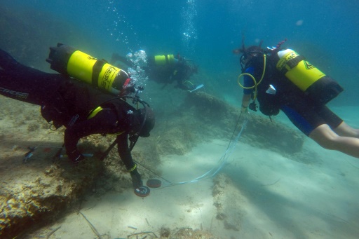 Neapolis, Neapolis discovery, Roman underwater ruins discovered in Tunisia, Neapolis discovery tunisia, tsunami sunk roman ruins tunisia, archaeologists diving in Tunisia waters at the site of the ancient Roman city of Neapolis