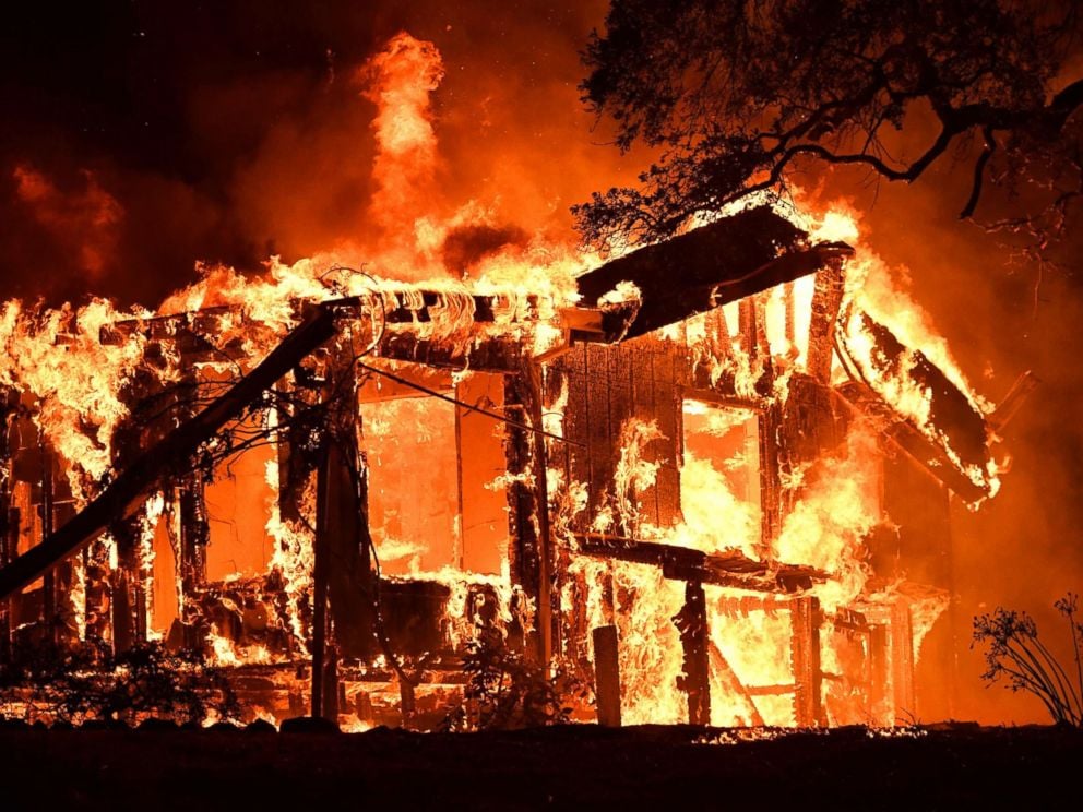 10 most destructive California wildfires in history ...