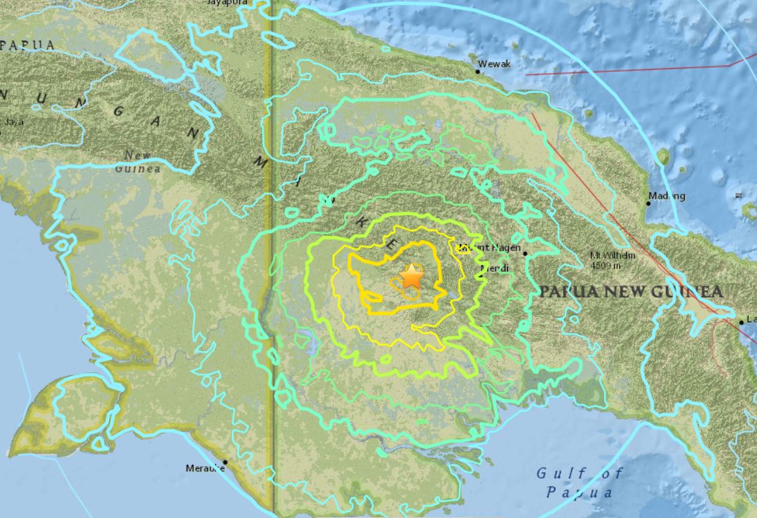 Image result for papua new guinea earthquake 2018