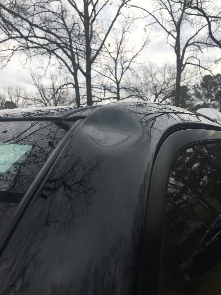 Severe hailstorm hits Arkansas as deadly thunderstorms engulfs the US South, hailstorm arkansas march 2018 video, arkansas hailstorm video march 2018