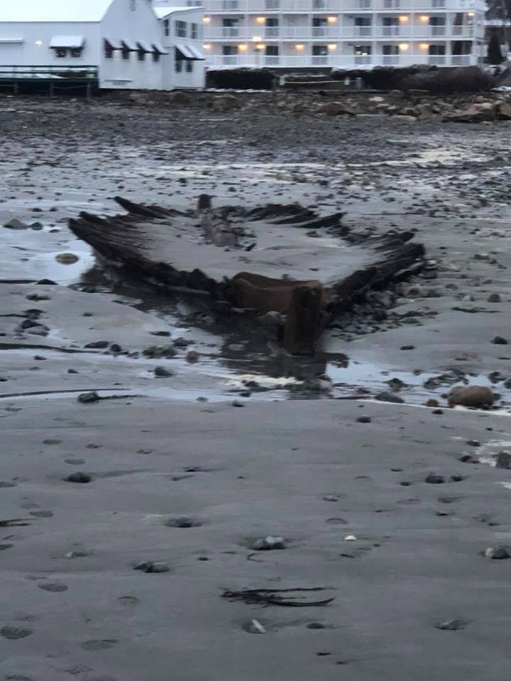 shipwreck storm riley maine, shipwreck noreaster maine march 2018, shipwreck bombogenesis riley march 2018 photo video