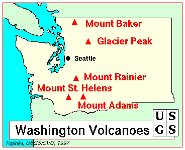 Major Washington State Volcanoes, Glacier Peak volcanic hazards, glacier peak, glacier peak volcano, glacier peak volcanic danger