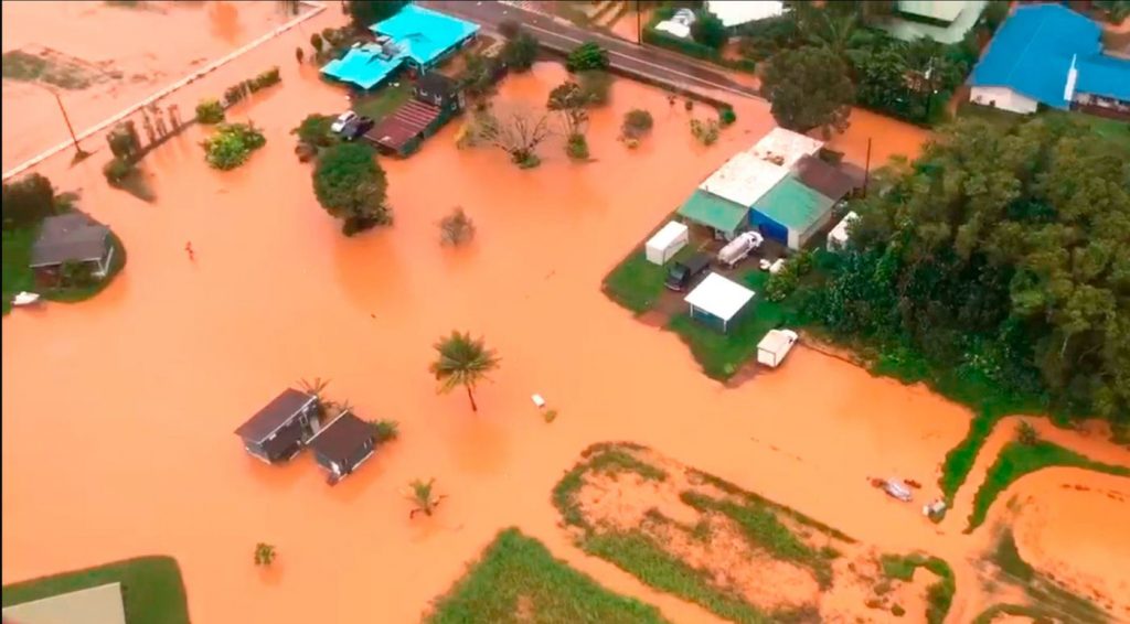 A Hawaiian island got about 50 inches of rain in 24 hours. Scientists