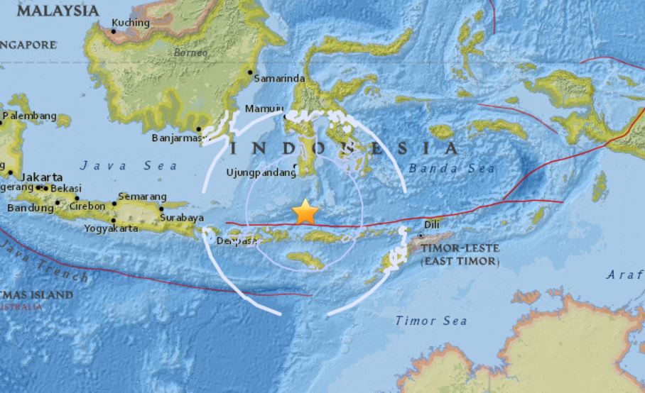 M6.5 earthquake indonesia, M6.5 earthquake indonesia map, M6.5 earthquake indonesia video