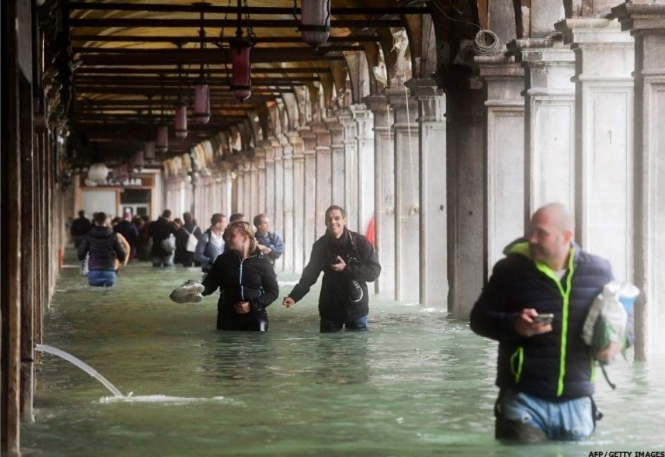Nearly threequarters of Venice, Italy, flooded after storm system