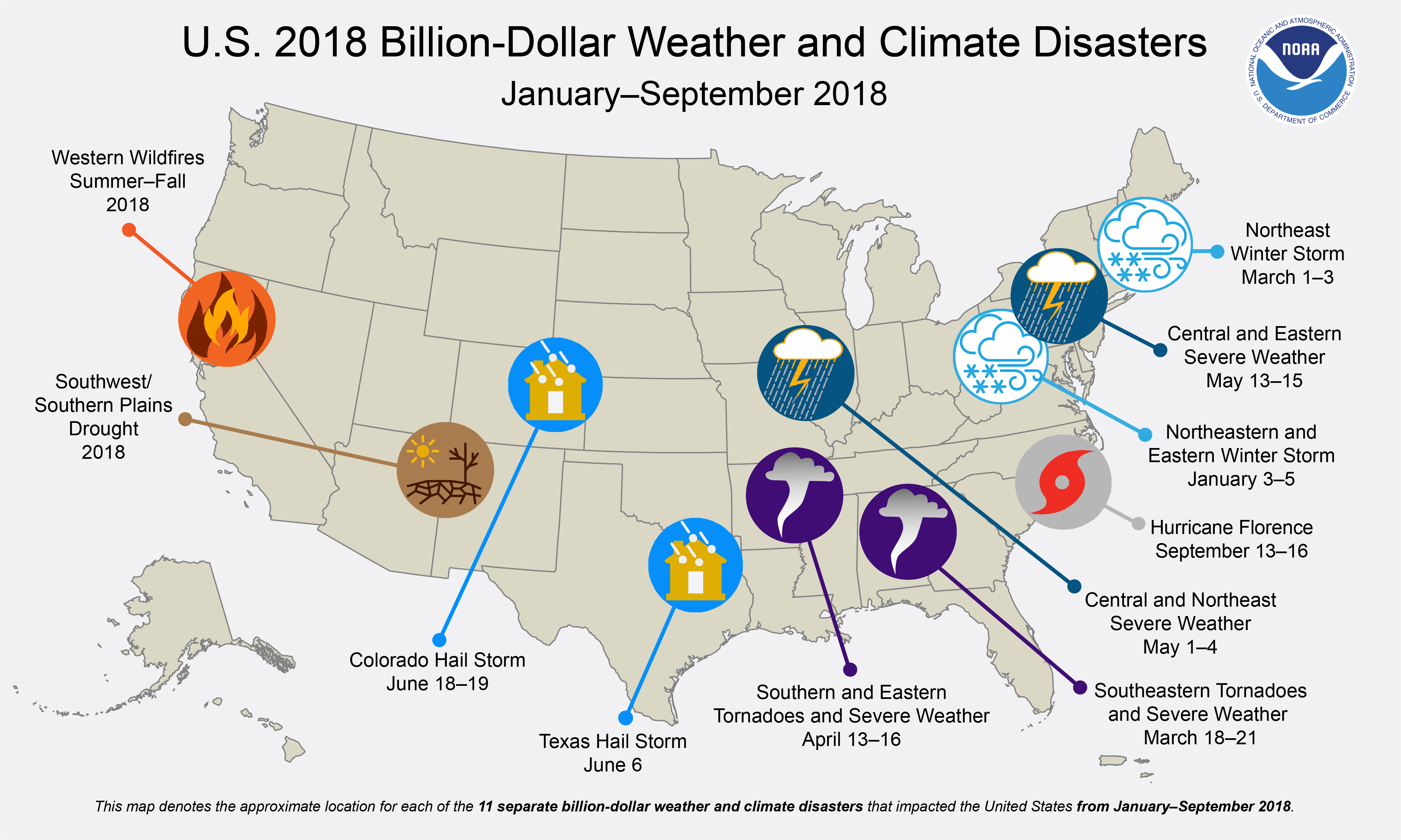 Extreme weather disasters are worsening in the United States