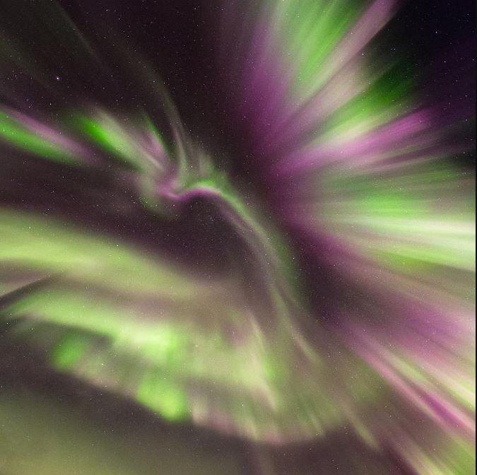 phoenix aurora norway, phoenix aurora norway picture, Phoenix in the sky over Norway