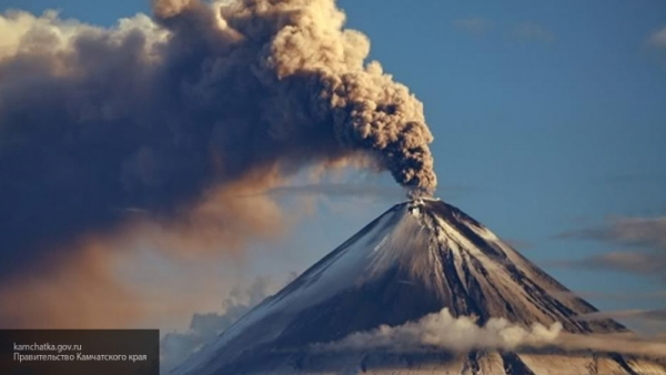 shiveluch volcano eruption feb 2019