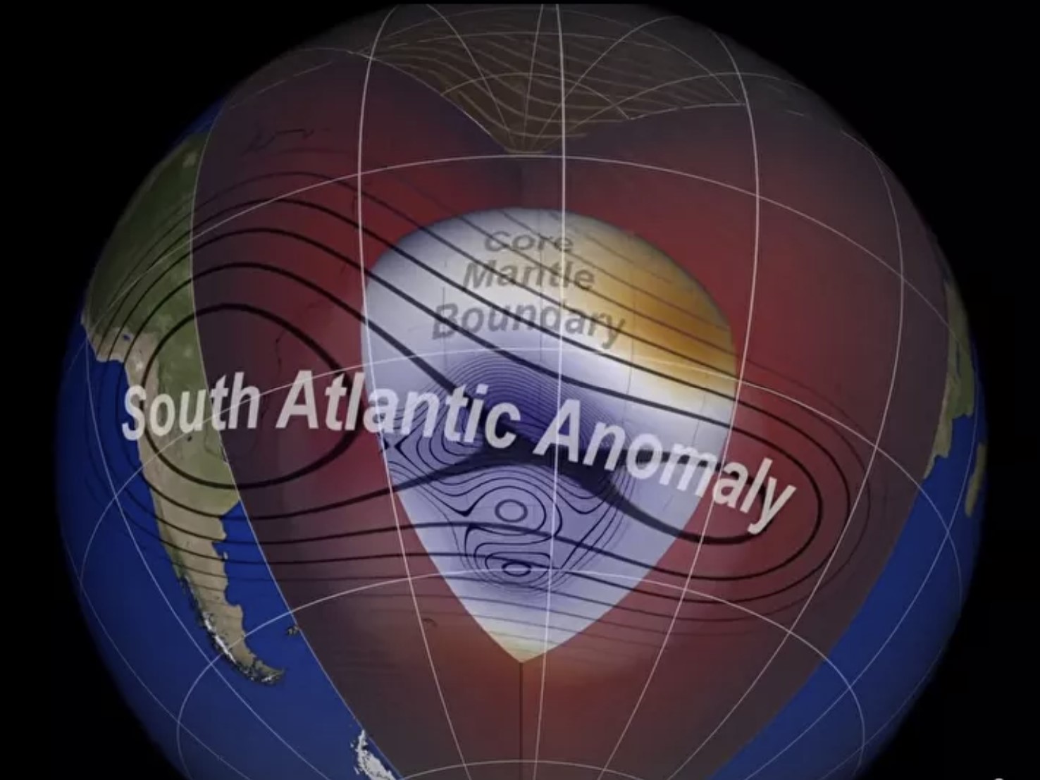 The Mysterious South Atlantic Anomaly In Earth S Magnetic Field Is