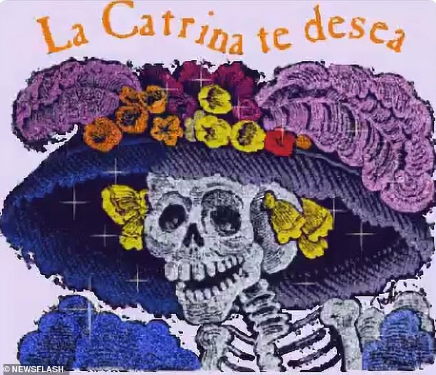 Το Catrina Skull δημιουργήθηκε από τον μεξικανό γελοιογράφο Jose Guadalupe Posada που σατιρίζει τους Μεξικανούς που προσπάθησαν να υιοθετήσουν τις ευρωπαϊκές παραδόσεις στην εποχή πριν από την επανάσταση του 20ού αιώνα