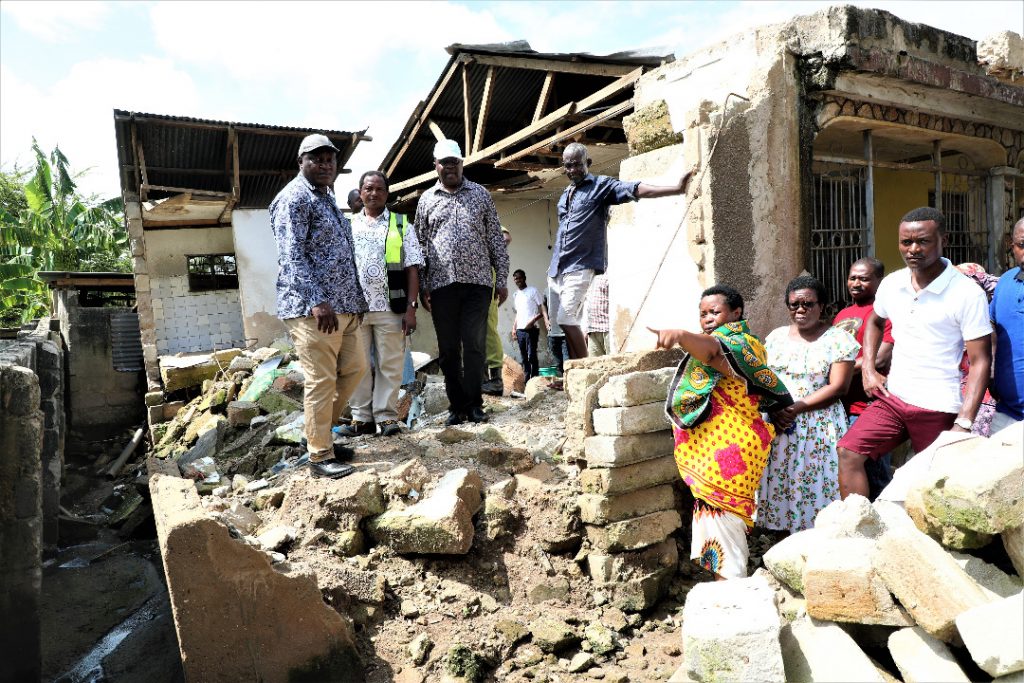 Dar es Salaam mysterious mud liquefaction house collapse