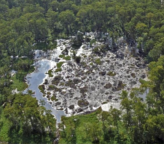the louisiana Bayou Corne Sinkhole