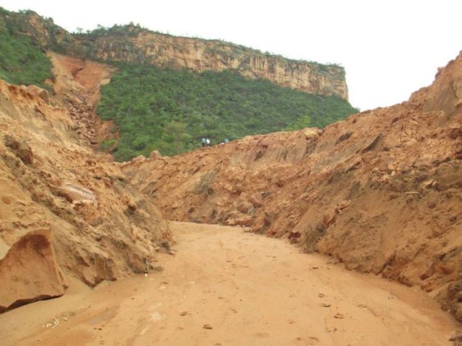 landslide Bahia Brazil march 2013