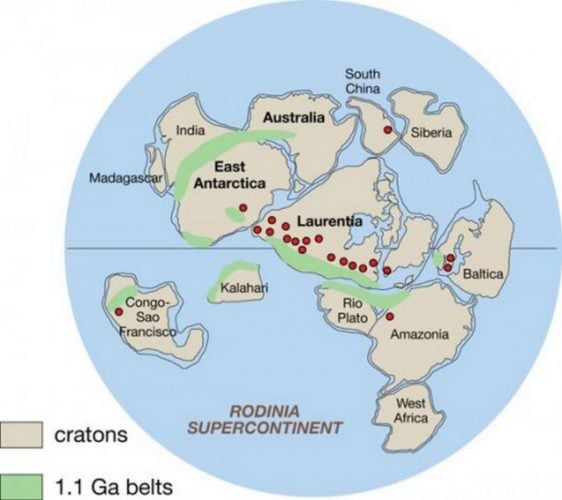 ancient lost continent discovered