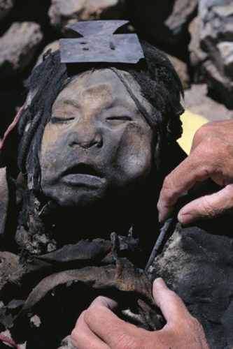 la doncella, la doncella mummy, the maiden, the maiden mummy, mummy of girl sacrified on volcano