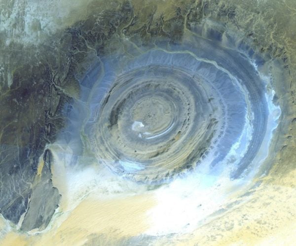 richat structure, richat structure mauritania, richat structure eye of africa, eye of sahara, richat structure mystery