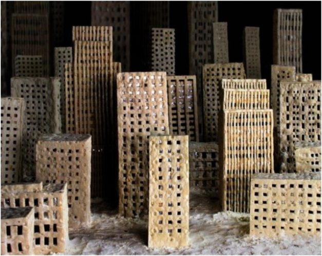 'Decor' By Johanna Martensson: Photos of a City of Bread Decomposing Over 6 Months