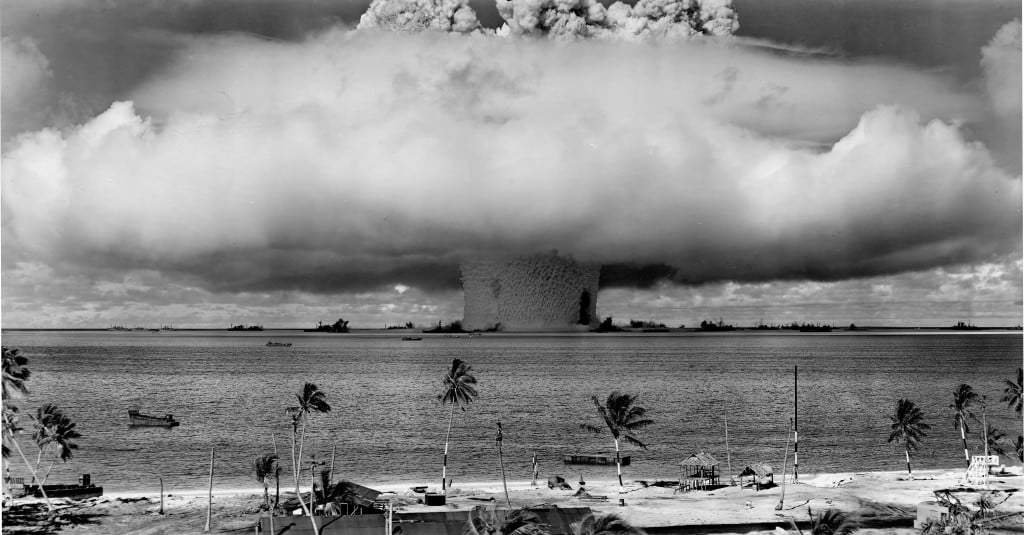 underwater nuclear explosion: Operation Crossroads Baker