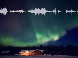 aurora sounds, northern lights sound, aurora sound video, northern lights sound video