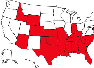 map showing in which us states children can be hit at school, in which US states can be children beaten at school?, Nineteen States Allow Teachers to Spank Children, spanking allowed in 19 US States, map showing in which states spanking is allowed, spanking in US schools, 19 states allow spanking in schools, map of spanking states in the US, US spanking state map, map of states where spanking in still allowed, Corporal Punishment Map: This Map Shows in Which US States Teachers Can Hit Children, The 9 States Where The Most Kids Get Spanked In School spanking at us schools, In the 19 states that still allow the practice, thousands of children get struck by educators every year 19 us states allow corporal punishment in schools, corporal punishment allowed in 19 us states in school, where your children can be spanked in the usa, 31 States (In White) Have Banned School Corporal Punishment, Nineteen states (in red) have laws permitting corporal punishment in schools, Corporal punishment policies in the largest 100 U.S. school districts, U.S. Organizations Opposed to School Corporal Punishment, Video, Children Hit In School, Corporal Punishment, Corporal Punishment Data, Corporal Punishment In Schools, Corporal Punishment Statistics, Educators Hit Children, States Hit Children, States Hit Schoolchildren, Wendy Chandler, Wendy Chandler Corporal Punishment, Politics News, The 9 States Where The Most Kids Get Spanked In School