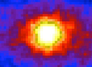 picture of sun across earth, sun neutrinos across earth, photo of sun across earth, sun seen across earth, neutrino gives amazing photo of the sun across earth, photo of sun across earth, The most amazing picture of the Sun was taken … at night, not looking up at the sky but looking down through 8,000 miles of the Earth’s rock, not with light but with ‘neutrinos’. Neutrinos are ghostly subatomic particles created in prodigious numbers by the sunlight-generating nuclear reactions in the heart of the Sun. Hold up your thumb. 100 million million neutrinos are slicing through it every second., sun light through neutrinos, photo of sun neutrinos across earth, light is visible across earth due to neutrinos