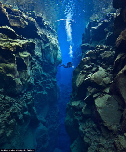 photo of Scuba diving on Silfra in Iceland between Europe and America tectonics plates, extreme diving site in Iceland, silfre diving site, amazing silfa diving site, Scuba diving on Silfra in Iceland between Europe and America tectonics plates. Photo: Alexander Mustard, Scuba diving on Silfra in Iceland between europe and america plates, unique diving site in Iceland: Silfra, extreme diving site at Silfra in iceland: A beautiful dive on a unique location. The only dive site in the world where you can dive between two tectonic plates, specifically the Eurasian and North American plate