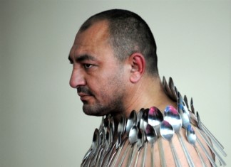 amazing human forces, amazing magnetic power, human magnetic power, amazing people this guy attracts metal, human magnetic power: Etibar elchyev attracts metal on his body, humn power: how etibar elchyev attracts spoons and metal with his body, healing system, inner power, magical human power, human are magic, this is amazing: etibar elchyev magnetic power, Magnetic power etibar elchyev, Magnetic power, etibar elchyev, The amazing magnetic power of Etibar Elchyev. Photo: Vano Shlamov / AFP - Getty Images
