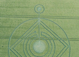 crop circle, new crop circle june 2014, New crop circle reported at Hod Hill june 2014, crop circle Hanford june 2014, new crop circle Dorset june 2014, crop circle june 2014 photo, crop circle june 2014 video, Crop Circle 2014 Hod Hill, Hanford, Dorset, New crop circle reported at Hod Hill in Dorset - June 1 2014. Photo: The Crop Circle Connector