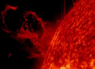 solar storm july 2014, solar flare july 2014, space weather solar storm july 8 2014, solar eruption m6-class july 8 2014, solar storm july 8 2014, huge solar storm july 8 2014, This M6-class solar flare erupted on July 8 2014 from an unexpected source. Photo: jhon henry osorio orozco on July 8, 2014 @ Medellin -Colombia, M6-class solar flare unexpected place july 2014, M6-class solar flare, Llamarada Clase M , solar flare M6, M6 solar flare, solar flare july 8 2014, unexpected solar flare july 2014, amazing M6-class solar flare july 8 2014, solar flare m6-class july 2014 photo, photo solar flare unexpected july 8 2014, SOLAR FLARE ERUPTS FROM UNEXPECTED SOURCE