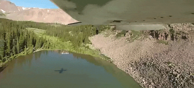 Aerial fish stocking gif. Gif image: Youtube video via Sploid, Aerial Fish Stocking, Aerial Stocking, Aerial Stocking video, Aerial Fish Stocking video, video of Aerial Fish Stocking, Unexpected: Aerial Fish Stocking In Utah...OMG Chemtrails Are FISH!, This plane is spraying fish into a US lake Just like chemtrails!, plane is spraying fish into a US lake, Unexpected: Aerial Fish Stocking In Utah...OMG Chemtrails Are FISH!, Airplane drops fish bombs to repopulate lake, How to Properly Throw Trout From an Airplane, Just like chemtrails this plane is spraying fish into a US lake!, This plane is spraying fish into a US lake Just like chemtrails! Amazing video!