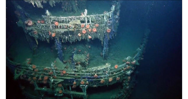 Secret defense: The nazi submarine found in US waters off the coast of Texas shows how close the war was from continetal US. Photo: Ocean Exploration Trust via WFAA/ABC, nazi submarine discovered in texas, nazi submarine discovered in gulf of mexico july 2014, nazi u-boat discovered off Texas in july 2014, Nazi subs found off texas coast, Sunken Nazi Submarine Found Just Off the Coast of Texas, nazi submarine in Gulf waters, nazi submarine gulf of mexico, texas nazi submarine video, texas nazi submarine photo, discovery and visit of nazi u-boat off texas coast photo and video, nazi u-boat texas gulf of mexico july 2014, nazi submarine gulf of mexico, Sunken Nazi Sub Is Visited Off The Texas Coast, wwii, world war II sunken submarines usa, sunken nazi submarines around the world, nazi submarine found in usa