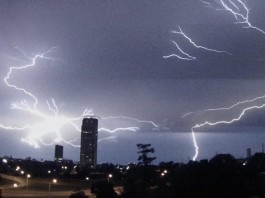 lightning photo, lightning video, lightning storm photo, lightning storm video, best lightning storm photo and video, Fork of Lightning Caught on Camera in Houston,Stunning Fork of Lightning Caught on Camera in Houston, Watch Incredible Fork of Lightning Caught on Camera in Houston, Incredible Video shows Fork of Lightning Caught on Camera in Houston, An amazing fork of lightning was caught on camera during a huge electrical storm in Houston, An amazing fork of lightning was caught on camera during a huge electrical storm in Houston, Incredible fork of lightning caught on camera in Houston, Watch an amazing Houston Lightning Storm Video during which Stunning Forks Of Lightning Illuminate Sky. Mind-blowing!, This lightning storm transformed Houston into an eerie futuristic landscape. Photo: Youtube video