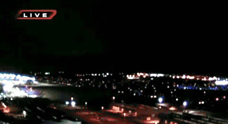 ufo st. louis, ufo st. louis lightning storm, ufo gif, gif ufo, unidentified flying object 2014, This UFO was spotted in the skies of St. Louis, Missouri on Labor Day. Gif: Fox2 Now, ufo, unidentified flying object, ufo gif, ufo video, labor day ufo, st louis ufo, semptember 2014