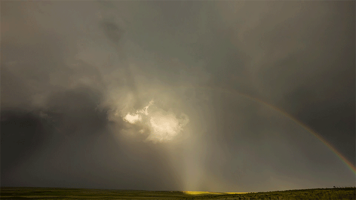 best storm timelapse video, best weather timelapse video, best timelapse video extreme weather, best storm timelapse gif, gif best storm timelapse, amazing video and gif, A misty rainbow in the best extreme weather time-lapse video Stormscapes 2 by Nicolaus Wenger, Best timelapse video of extreme weather: A misty rainbow in the best extreme weather time-lapse video Stormscapes 2 by Nicolaus Wenger