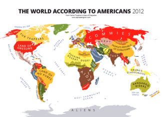 atlas of prejudices, Atlas of Prejudice: Mapping Stereotypes, Mapping Stereotypes, Yanko Tsvetkov atlas of prejudices, the map of prejudices, prejudices map, the world according to Americans