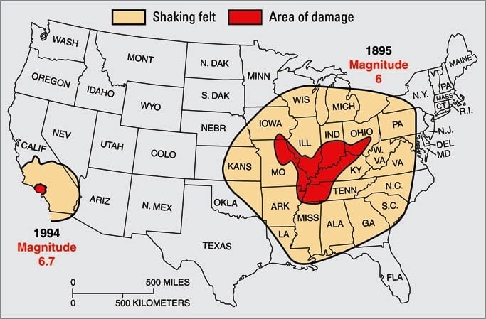 mystery booms 2015, mysterious booms january 2015, mysterious boom report january 2015, New Madrid Seismic Zone Map, map of New Madrid Seismic Zone, us mystery booms, mystery booms january 2015, 