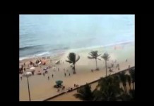 waterspout recife video 2015, waterspout recife march 1 2015, apocalyptic waterspout engulfs beach in recife brasil march 1 2015, amazing waterspout disaster in recife march 1 2015 video, waterspout recife march 1 2015 video, waterspout recife march 1 2015, Terrifying waterspout engulfs beach in Recife, Brazil on March 1 2015