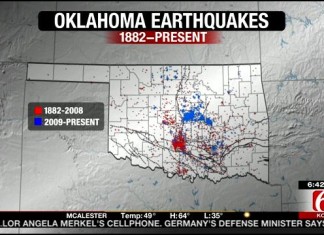 oklahoma earthquake, oklahoma earthquake map, Reactivated fault lines in Oklahoma could cause major quake, oklahoma fracking earthquake, oklahoma big earthquake, oklahoma large earthquake, large quake in oklahoma,