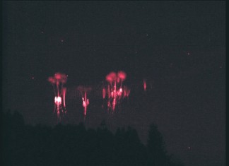 red sprites photo, red sprites pictures, red sprites 2015, sprites season may 2015, sprites may 2015 photo, Amazing red sprites fireworks over Nydek, Czech republic by Martin Popek, red sprite phenomenon