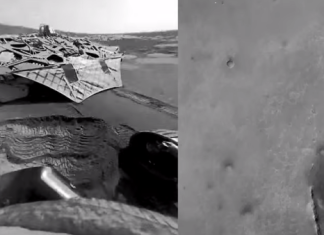 sound of mars, mars sound, first sound of mars record, sound of mass video, first recording of sound of mars, first sounds of mars recorded, The first alien sounds of Mars are so freaky, This video tracks the entire trip of the Mars Opportunity Rover on the red planet including a creepy sound!