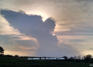 angel cloud, angel cloud photo, photo of angel cloud in Illinois, angel cloud angel cloud appears in sky, angel appears in Illinois, angel cloud lola dennis, angel cloud galesburg august 2015