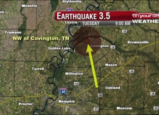 earthquake covington Tennessee, earthquake covington Tennessee 2015, M3.5 earthquake strikes the New Madrid Seismic Zone in Tennessee, earthquake covington Tennessee august 2015
