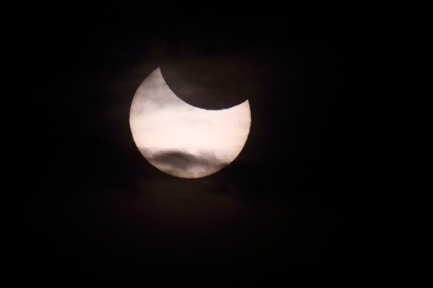 Double partial solar eclipse on September 13 2015 - Strange Sounds
