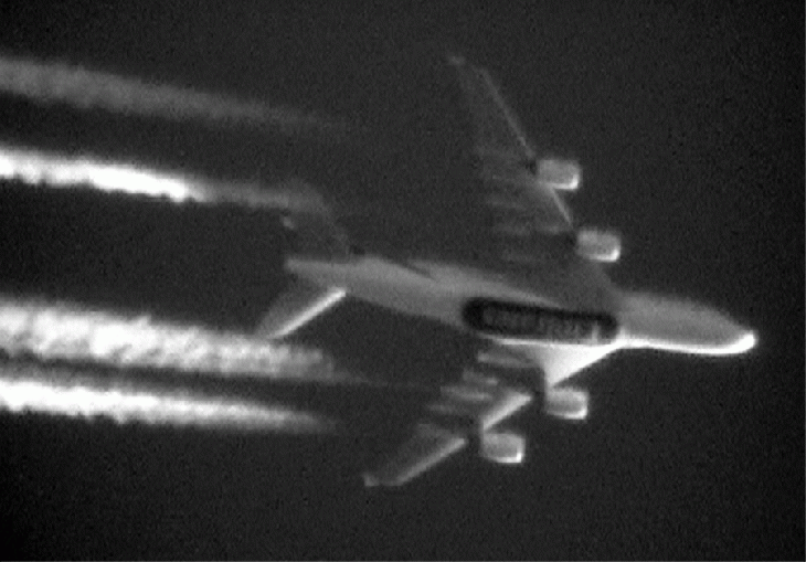 chemtrail contrail gif, chemtrail, contrail, chemtrail gif, contrail gif,Are these contrails? Or chemtrails? Eerie gif shows smoke trails coming out of a C-17 Globemaster III engines over the Netherlands